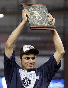 Matt Garza has a League Championship Series MVP award.  He's overqualified for the Cubs.