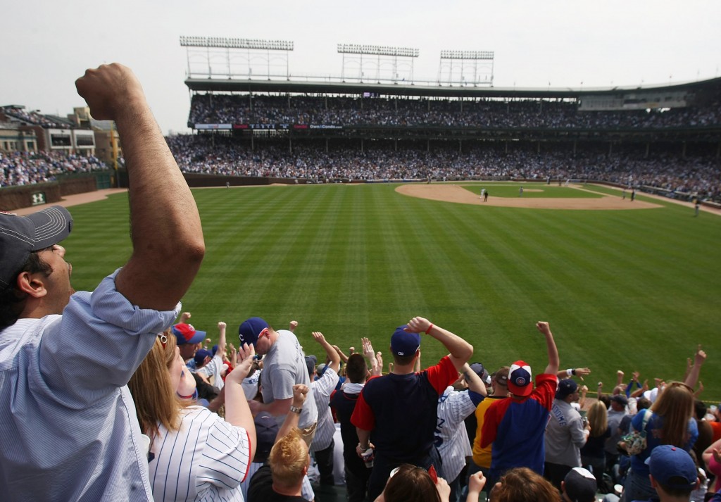 The Wrigley Field Ivy And The New Left-Field Wall - Bleed Cubbie Blue