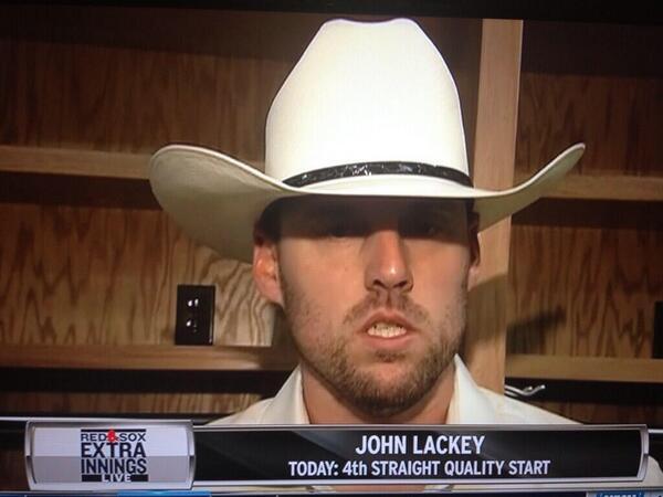 We’re going to need to think of reasons to like John Lackey