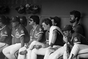 Cubs bench (1984)