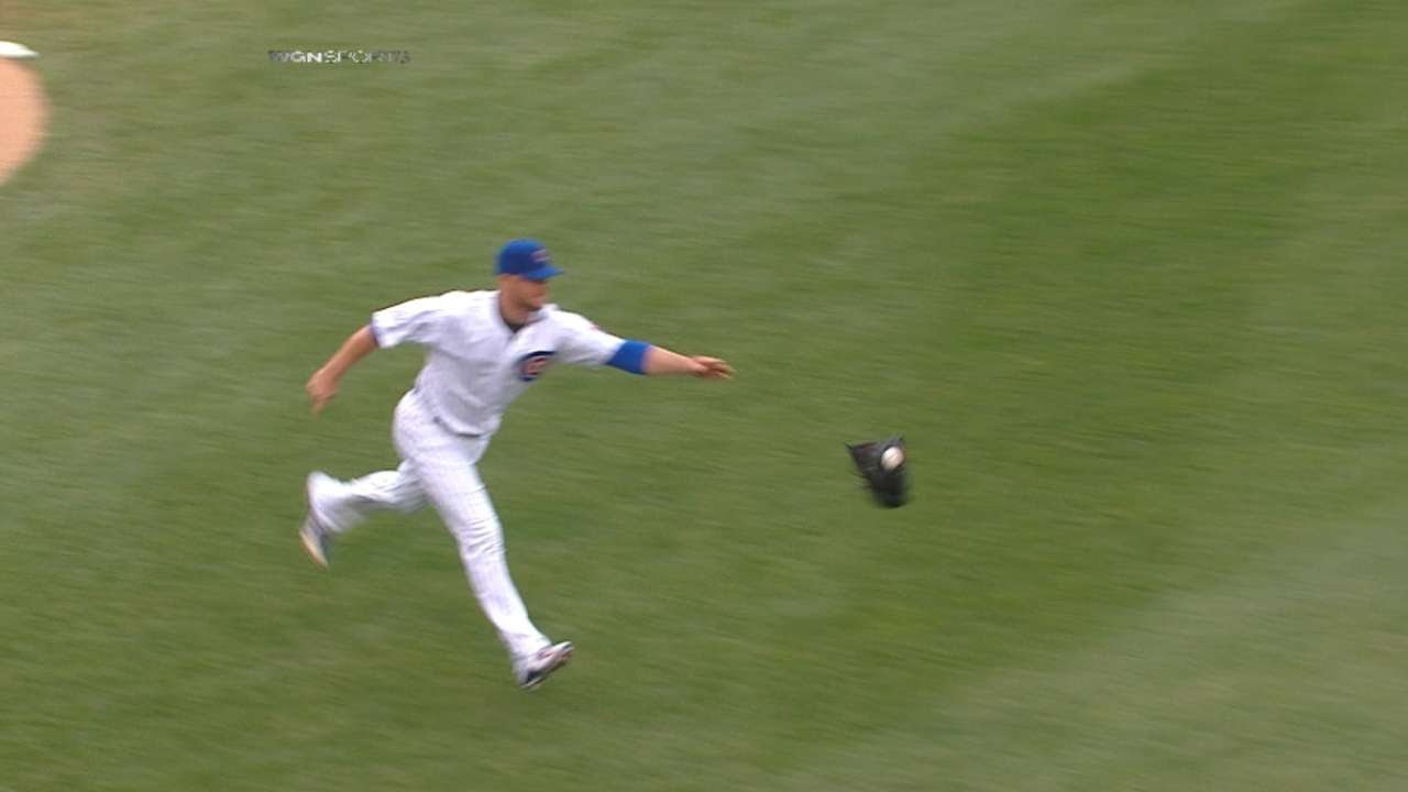 Jon Lester is going to have to learn to throw to first