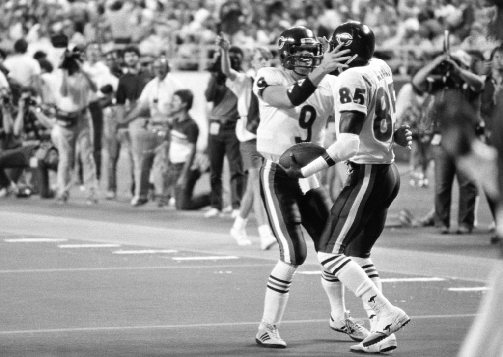 Jim McMahon and Dennis McKinnon