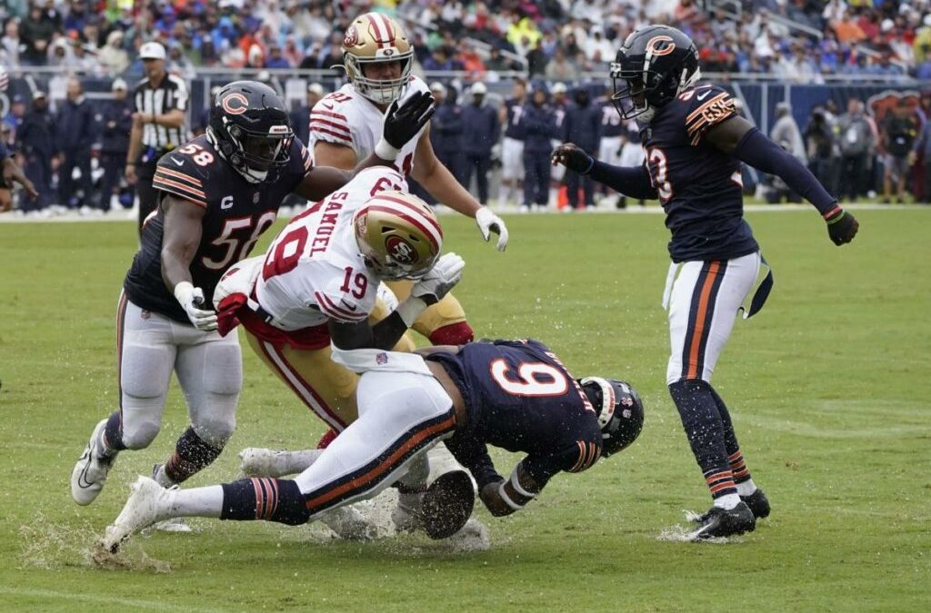 Bears swim past Niners – Pointless Exercise Bears Podcast