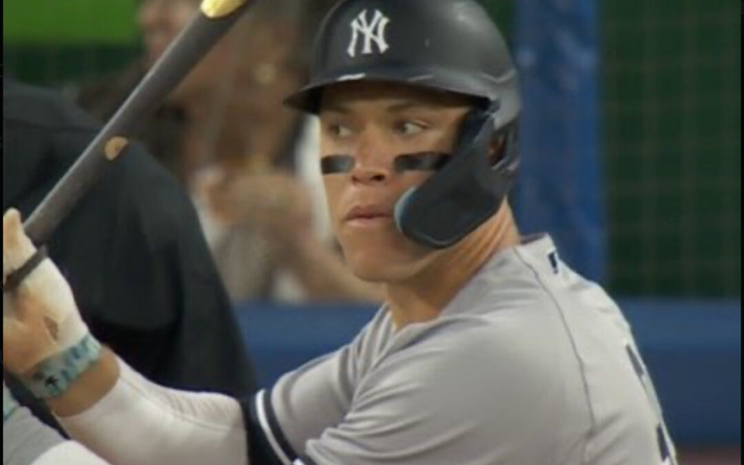 Aaron Judge sign stealing