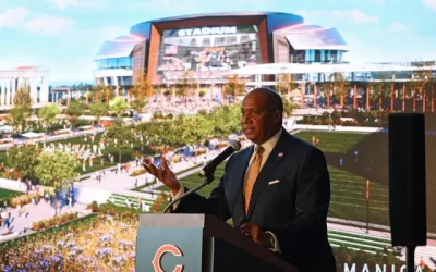 Jon Greenberg on the Bears’ $4.6 billion farmer’s market with a stadium attached – Pointless Exercise Podcast